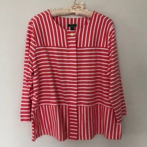 C. Wonder Jacket Top Zip Front 16W Top Perfect Condition